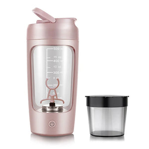 USB Rechargeable Electric Protein Shaker Bottle – 22Oz/650ml Powerful Self-Mixing Blender Cup