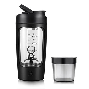 USB Rechargeable Electric Protein Shaker Bottle – 22Oz/650ml Powerful Self-Mixing Blender Cup